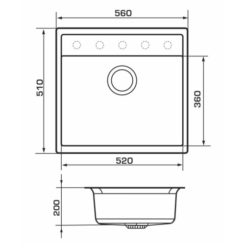 Мийка кухонна GRANADO LERIDA ivory (gr0404) – GRANADO (вид 3)