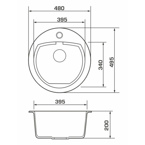Мойка кухонная GRANADO LUGO ivory (gr2804) – GRANADO (вид 4)