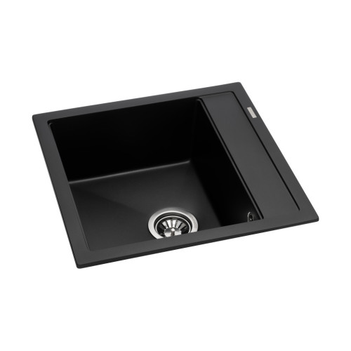 Мойка кухонная GRANADO MERIDA black shine (gr0301) – GRANADO (вид 1)