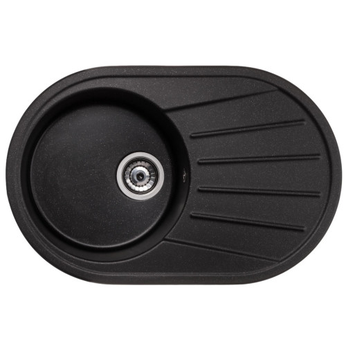 Мойка кухонная GRANADO MURCIA black shine (gr1701) – GRANADO