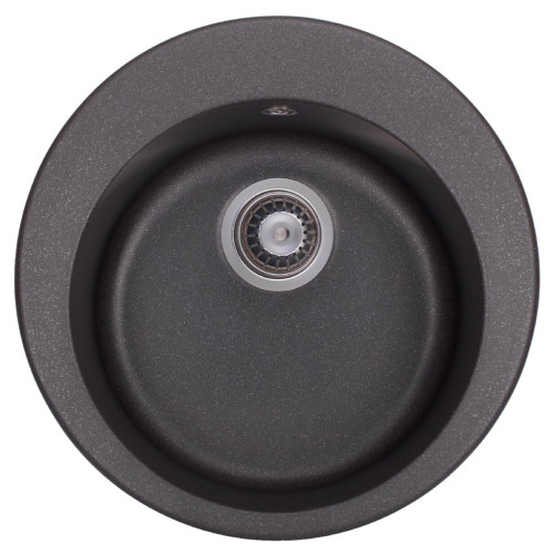 Мойка кухонная GRANADO VITORIA black shine (gr0101) – GRANADO