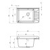 Мийка кухонна Deante Garden (ZYT 311A) – Deante (вид 3)
