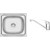 Мойка кухонная Deante Doppio+ зміш. BYU 060M (ZENA0103)