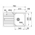 Мийка кухонна Franke Spark SKL 611-79/ 101.0598.809 (101.0598.809) – Franke (вид 3)