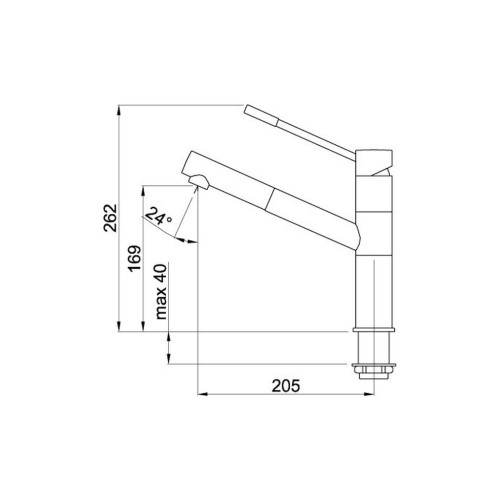 Смеситель Elleci Reno aluminium 79 – ELLECI (вид 1)