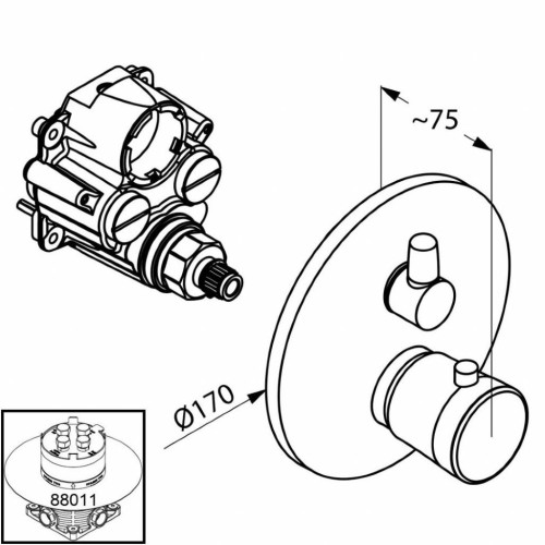 Смеситель KLUDI BALANCE (528300575) – KLUDI (вид 1)