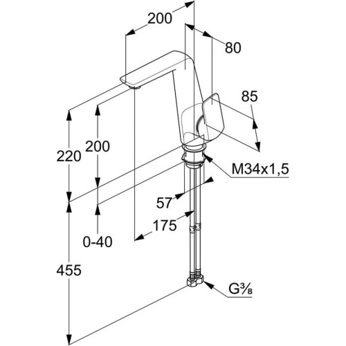 Смеситель KLUDI AMEO (410240575) – KLUDI (вид 1)