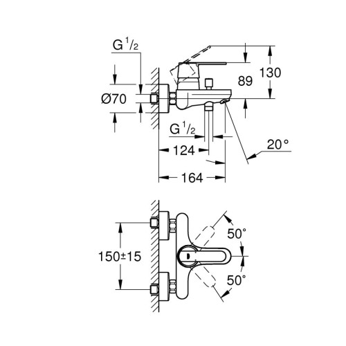 Змішувач Grohe Get (32887000) – Grohe (вид 3)