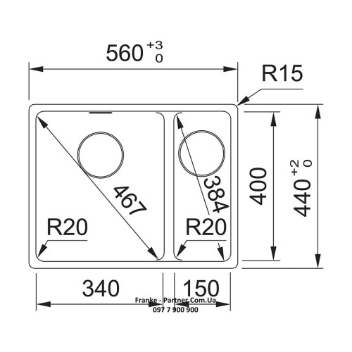 Мойка кухонная Franke Maris (125.0701.782) – Franke (вид 1)