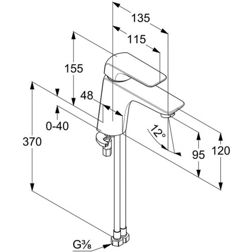 Смеситель KLUDI AMEO (410260575) – KLUDI (вид 1)