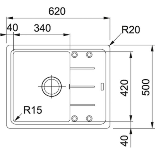Мийка кухонна Franke BASIS BFG 611-62 (114.0272.595) – Franke (вид 1)