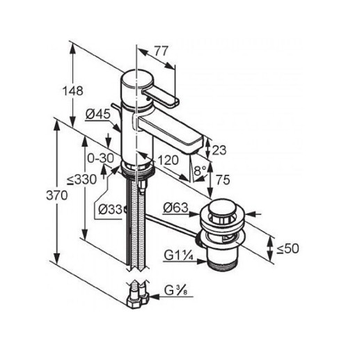 Смеситель KLUDI ZENTA (382600575) – KLUDI (вид 1)