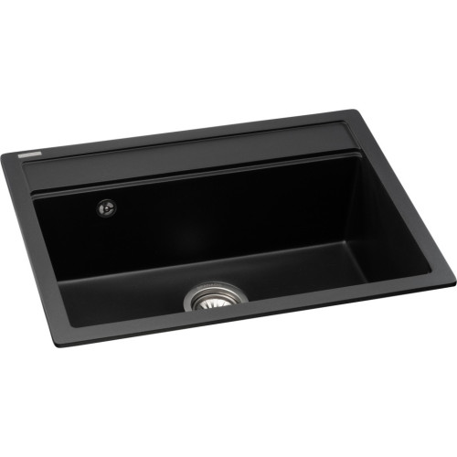 Мийка кухонна GRANADO ARTES black shine з сифоном (gr3601) – GRANADO (вид 1)