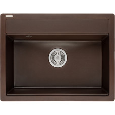 Мийка кухонна GRANADO ARTES marron з сифоном (gr3606)