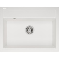 Мийка кухонна GRANADO ARTES white з сифоном (gr3605)