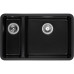 Мойка кухонная GRANADO Under top DOUBLE black shine (gr3401) – GRANADO