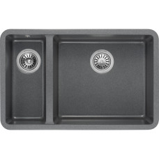 Мийка кухонна GRANADO Under top DOUBLE grafito (gr3409)