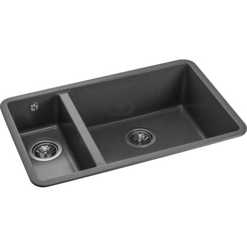 Мийка кухонна GRANADO Under top DOUBLE grafito (gr3409) – GRANADO (вид 1)