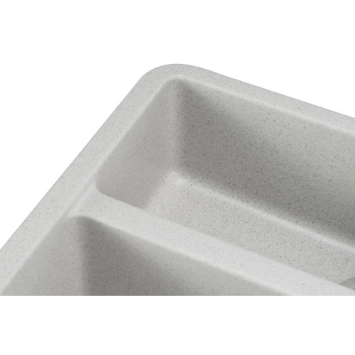 Мийка кухонна GRANADO Under top DOUBLE gris (gr3408) – GRANADO (вид 2)