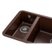 Мийка кухонна GRANADO Under top DOUBLE marron (gr3406) – GRANADO (вид 2)