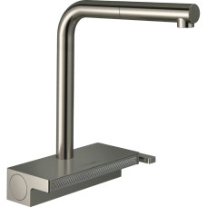 Смеситель Hansgrohe Aquno Select M81 , 21 см, сталь (73836800)