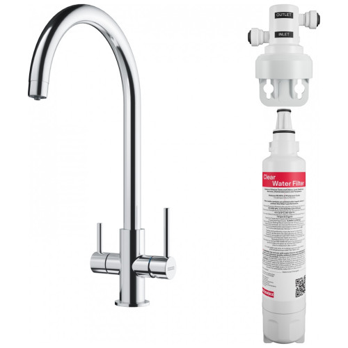 Змішувач Hansgrohe Lina Clear Water (160.0702.660) – Hansgrohe