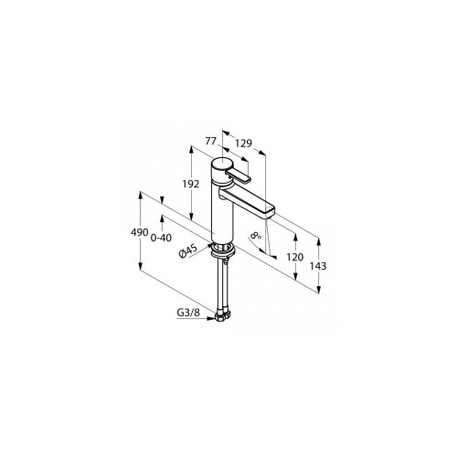 Смеситель KLUDI ZENTA (382650575) – KLUDI (вид 1)
