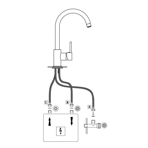 Змішувач Deante Low (BEZ_062H) – Deante (вид 2)