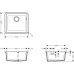 Мийка кухонна Hansgrohe S51 S510-U450/43431290 (43431290) – Hansgrohe (вид 1)