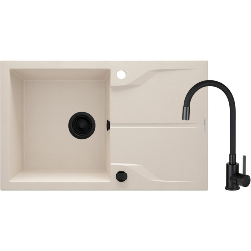 Мийка кухонна Deante Andante ZQN_5113 + зміш. BOC_X72M (ZQNN5113) – Deante