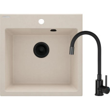 Мийка кухонна Deante Evora ZQJ_X103 + зміш. BOC_X72M (ZQJN5103)