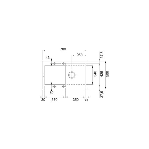 Мойка кухонная Franke Centro CNG 611-78 XL (114.0701.816) – Franke (вид 1)