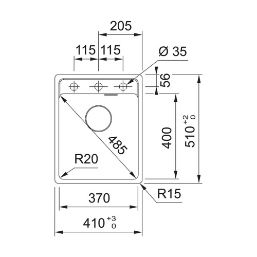 Мойка кухонная Franke Maris MRG 610-37 TL (114.0668.864) – Franke (вид 2)
