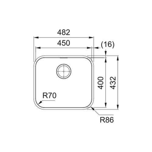 Мойка кухонная Franke SRX 110-45 (122.0739.592) – Franke (вид 1)