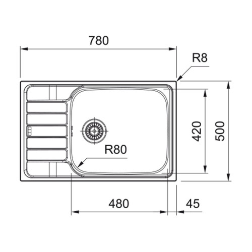 Мийка кухонна Franke Spark SKL 611-78 XL (101.0716.716) – Franke (вид 1)