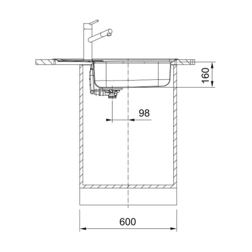 Мийка кухонна Franke Spark SKL 611-78 XL (101.0716.716) – Franke (вид 2)