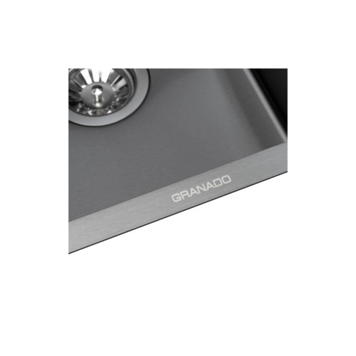 Мойка кухонная GRANADO Under top mini STEEL S201 black (GS10201B) – GRANADO (вид 2)