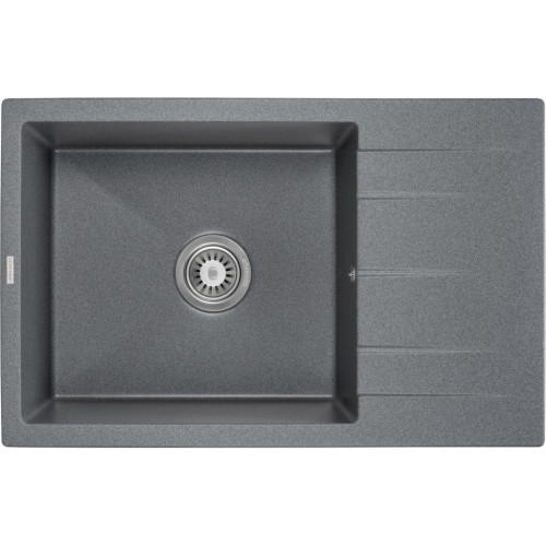 Мийка кухонна GRANADO NAVIA grafito з сифоном (775*495mm.) (gr3809) – GRANADO