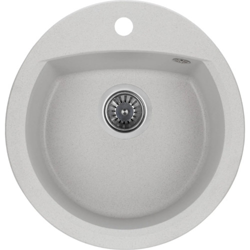 Мийка кухонна GRANADO RONDA gris з сифоном (470*490mm.) (gr2208) – GRANADO