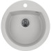 Мийка кухонна GRANADO RONDA gris з сифоном (470*490mm.) (gr2208) – GRANADO