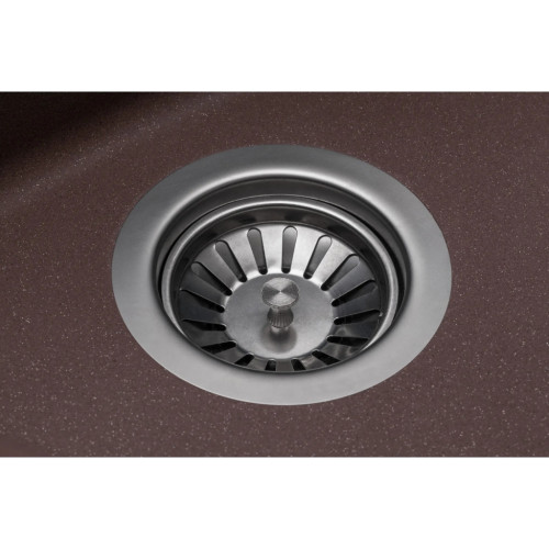 Мийка кухонна GRANADO RONDA marron з сифоном (470*490mm.) (gr2206) – GRANADO (вид 2)