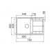 Мойка кухонная Elleci UNICO 300 tortora 43 – ELLECI (вид 1)