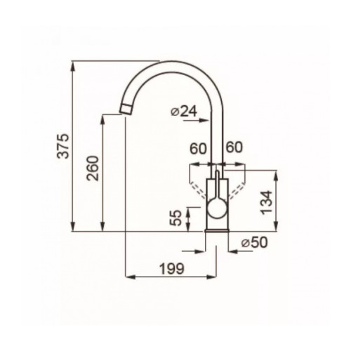 Змішувач Elleci CADDY CROMATO – ELLECI (вид 1)
