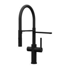 Смеситель Elleci Ventum pure black 86