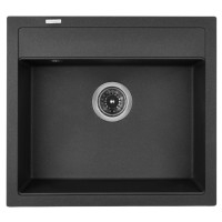 Мойка кухонная GRANADO LERIDA black shine (gr0401)