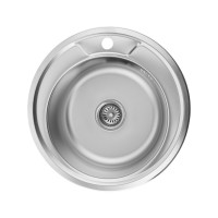 Мойка кухонная Kroner Satin-490 06160 (CV022764)