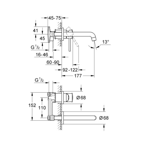 Змішувач Grohe 2029200C (CV032455) – Grohe (вид 1)
