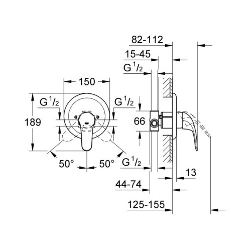 Змішувач Grohe Euroeco (32742000) – Grohe (вид 2)