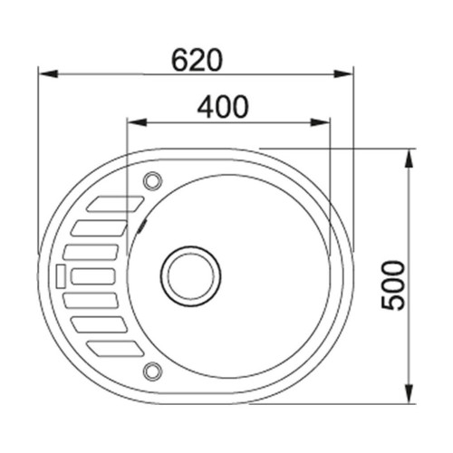 Мойка кухонная Franke RONDA ROG 611-62 (114.0251.445) – Franke (вид 1)