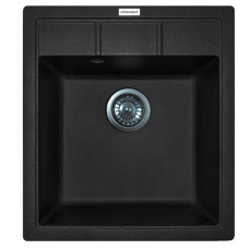 Мийка кухонна Adamant Brick чорний (4824296101203)